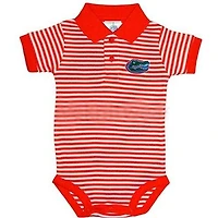 Florida Infant Striped Polo Bodysuit