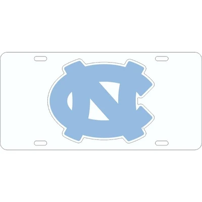 UNC Reflective Logo License Plate