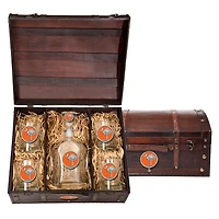 Palmetto Heritage Pewter Capitol Decanter Chest Set