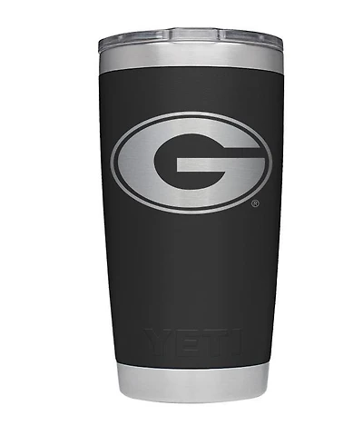 Georgia Yeti 20oz Powder Coated Rambler