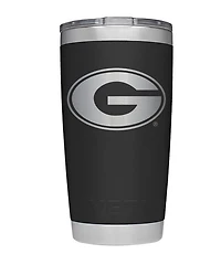 Georgia Yeti 20oz Powder Coated Rambler
