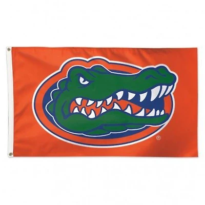 Florida 3' X 5' Orange Gator Logo House Flag