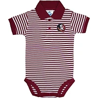 Florida State Infant Striped Polo Bodysuit