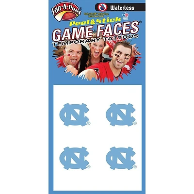 Carolina Waterless Face Tattoos