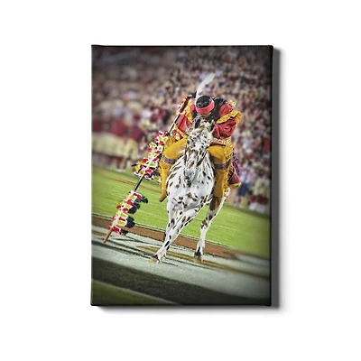 FSU 16x24 Osceola Spear Canvas