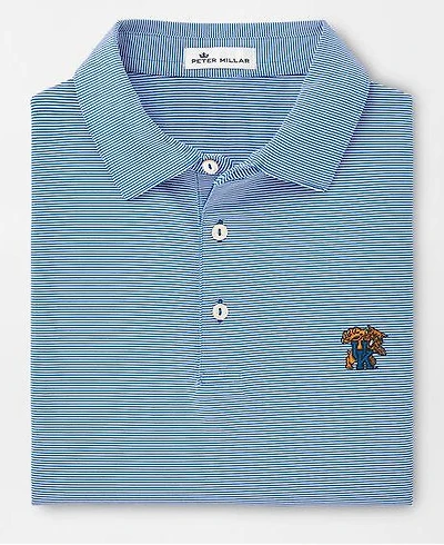 Kentucky Peter Millar Jubilee Stripe Jersey Polo