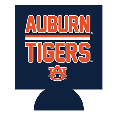 Auburn Tigers Bar Logo Can Cooler