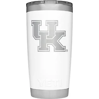 Kentucky Yeti 20 Oz White Rambler Tumbler