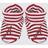 Alabama Infant Striped Booties