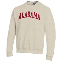 Alabama Champion Arch Logo Fleece Crew
