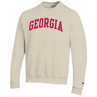 Georgia Champion Arch Logo Fleece Crew