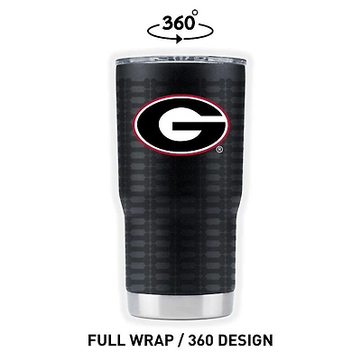 Georgia Gametime Sidekicks Bone Wrap 20 oz Tumbler