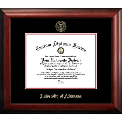 University of Arkansas Satin Diploma Frame