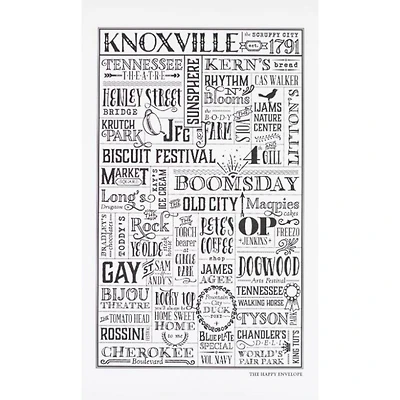 The Happy Envelope Knoxville City Print