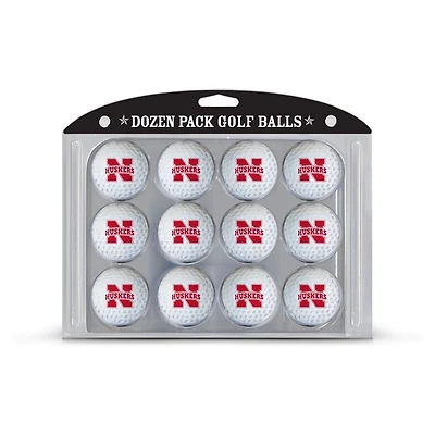 Nebraska 12 Pack Golf Balls