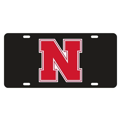 Nebraska Reflective Logo License Plate