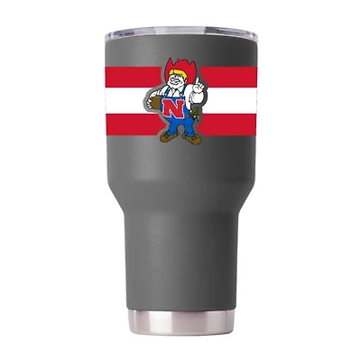 Nebraska Vault 30 oz Stripe Tumbler