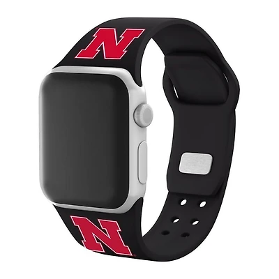 Nebraska Apple Watch Silicon Sport Band / MM