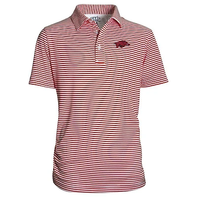 Arkansas Garb Toddler Stripe Polo