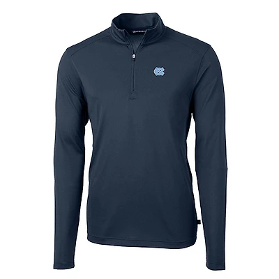 UNC Cutter & Buck Virtue Eco Pique Quarter Zip