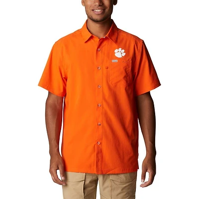 Clemson Columbia Slack Tide Camp Shirt
