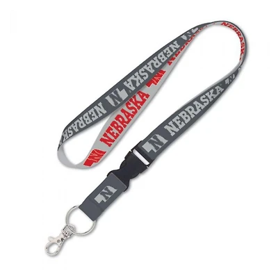 Nebraska Wincraft Detachable Lanyard