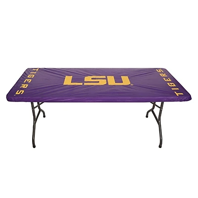 LSU Kwik 6 Foot Fitted Table Cover