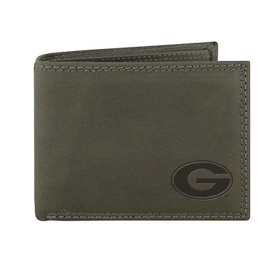 Georgia Zeppro Embossed Bifold Wallet - Grey