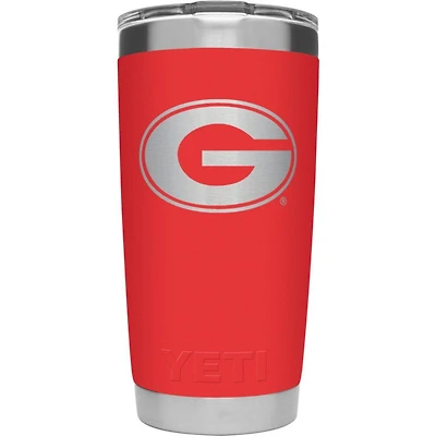 Georgia Yeti Powder Coated 20oz Tumbler
