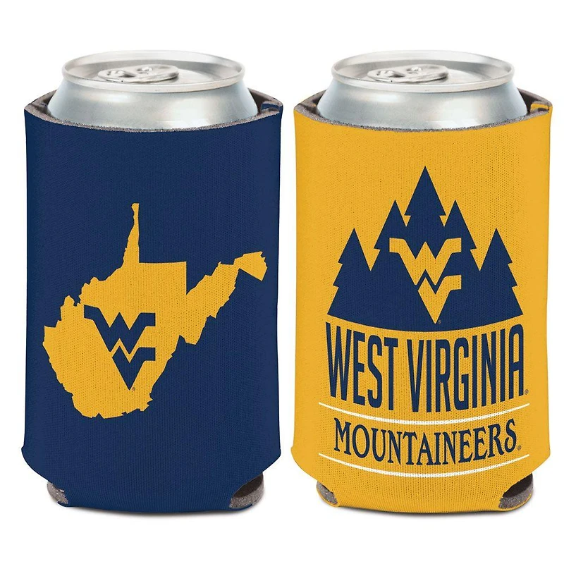 West Virginia 12 Oz Hipster Can Cooler