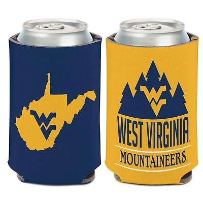 West Virginia 12 Oz Hipster Can Cooler