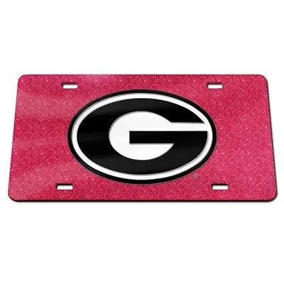 Georgia Glitter License Plate
