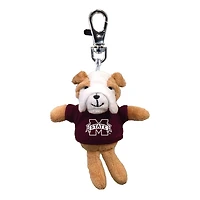 Mississippi State Bulldog Plush 4.5
