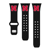 Nebraska Apple Watch Silicon Sport Band / MM