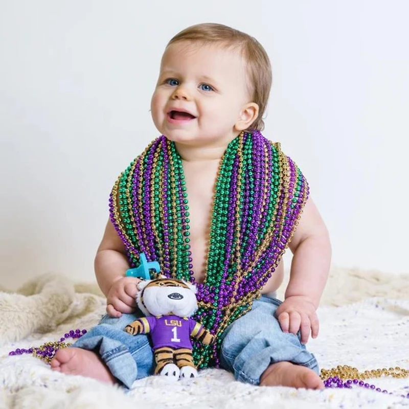 LSU Gamezies Plush Mascot Pacifier Holder