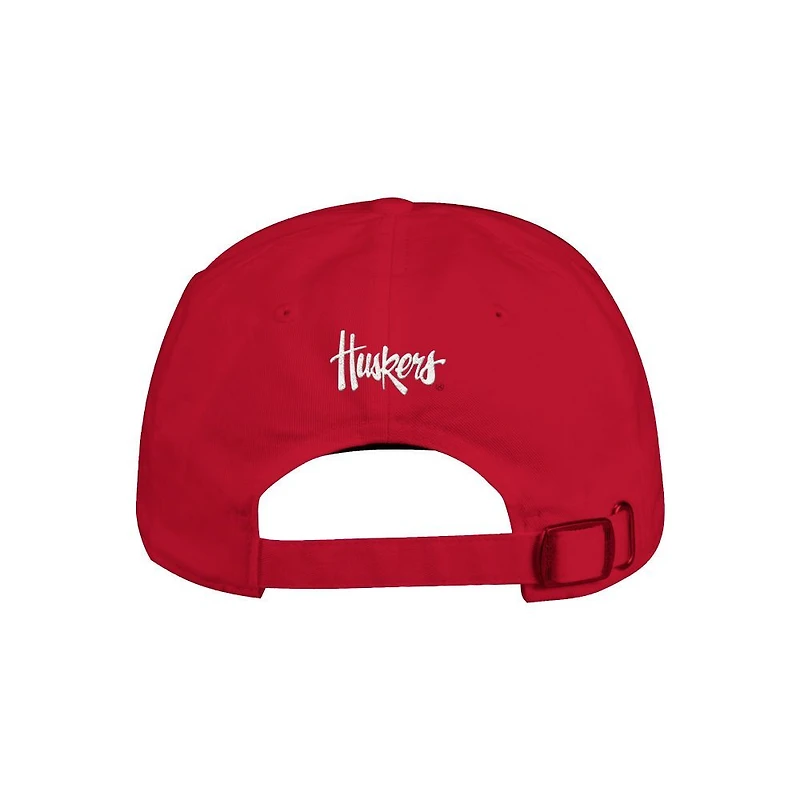Nebraska Adidas Basketball Adjustable Hat