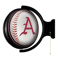 Arkansas Baseball Rotating Lighted Wall Sign