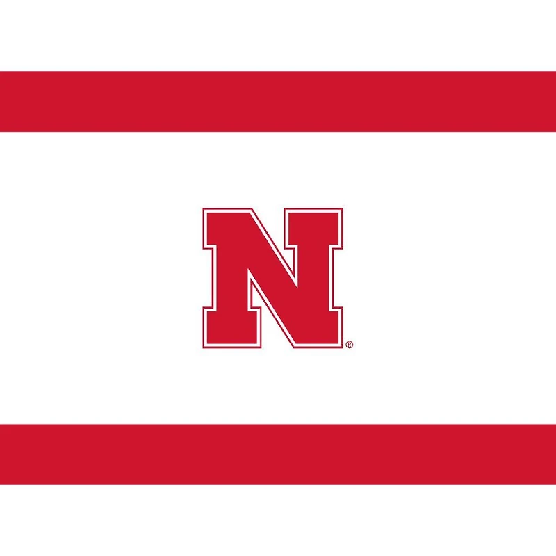 Nebraska 20 Oz Stripe Shaker Bottle