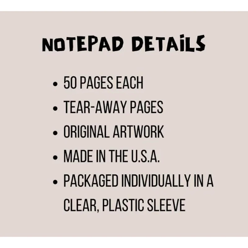 Hound Dog Notepad