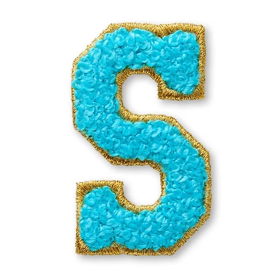 AG™ Letter S Stick-On Patch