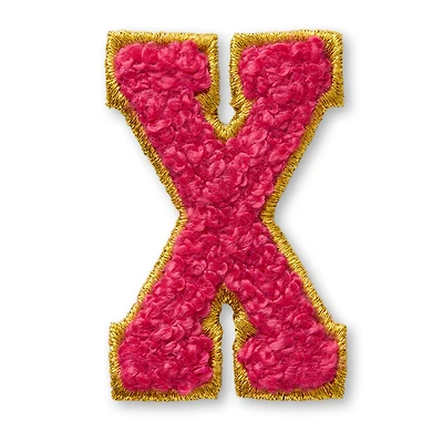 AG™ Letter X Stick-On Patch