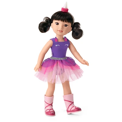 Emerson™ Doll, Book & Magical Llamacorn Accessories