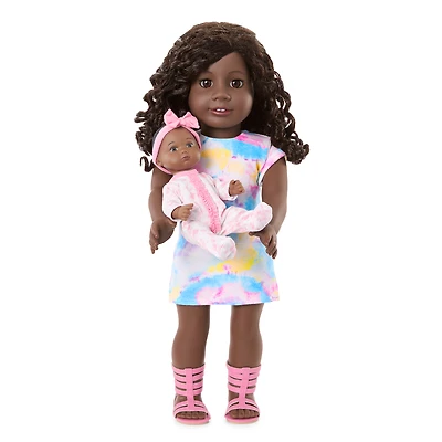Little Bitty Baby™ 7.75-inch Doll with black hair