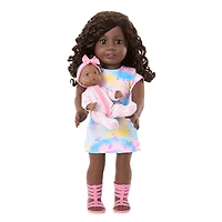 Little Bitty Baby™ 7.75-inch Doll with black hair