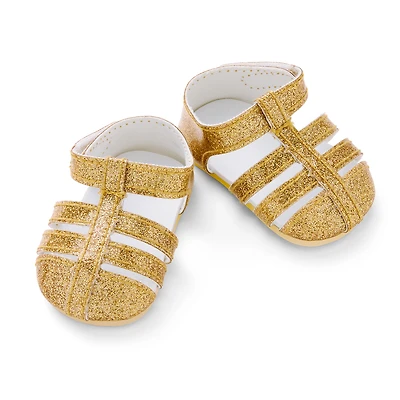 GLITTR GOLD SANDAL-TM D