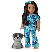 Nanea’s™ Floral Pajamas & Dog (Historical Characters)