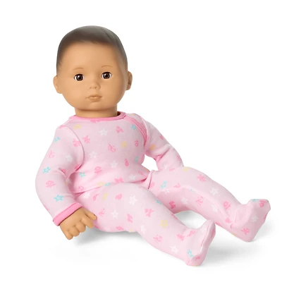 Bitty Baby® Doll #4 with black hair in Pastel