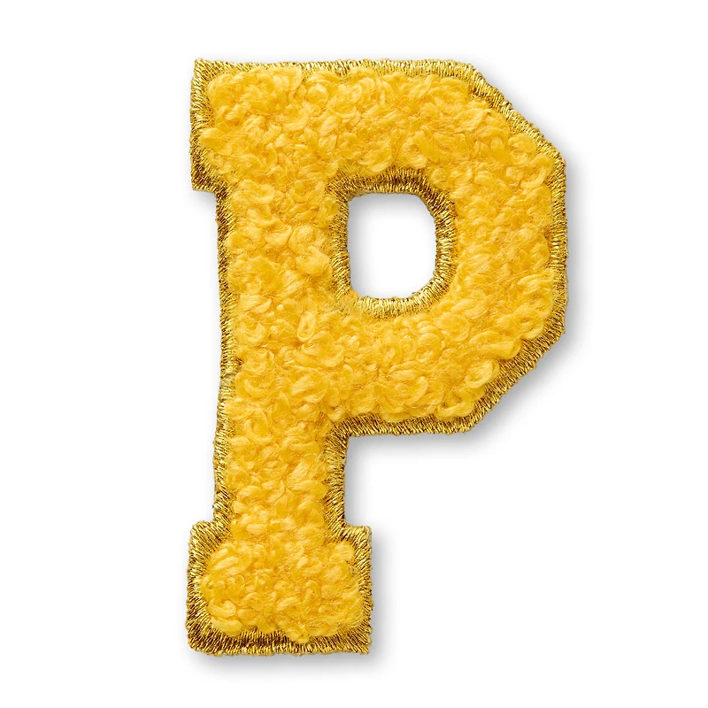 AG™ Letter P Stick-On Patch