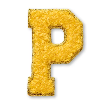 AG™ Letter P Stick-On Patch