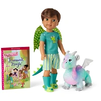 Bryant™ Doll, Book & Crisella™ the Dragon